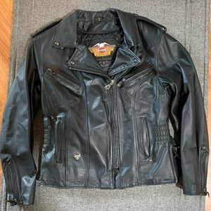 Vintage Harley Davidson Leather Jacket